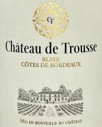 Chateau de Trousse - Blaye Cotes de Bordeaux 2018