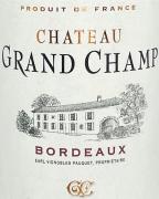 Chateau Grand Champ - Bordeaux Rouge 2018