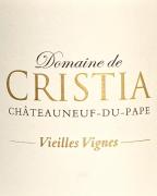 Domaine de Cristia - Cristia Chateauneuf du Pape Vieilles Vignes 2015