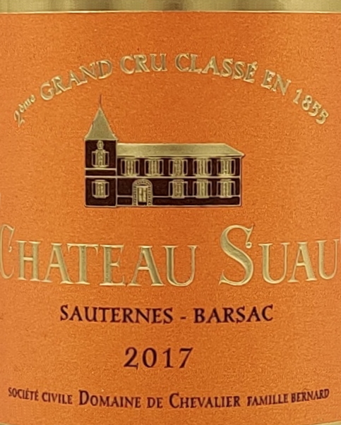 500ml Chateau - Suau Sauternes Values Bottle 2017 Barsac