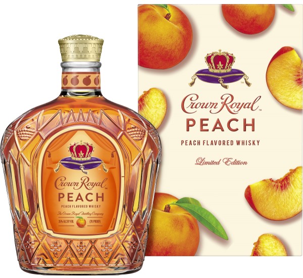 Crown Royal Peach Canadian Whisky Bottle Values
