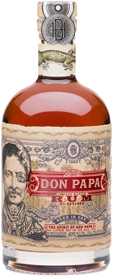 Don Papa Small Batch Phillipines Rum - Bottle Values