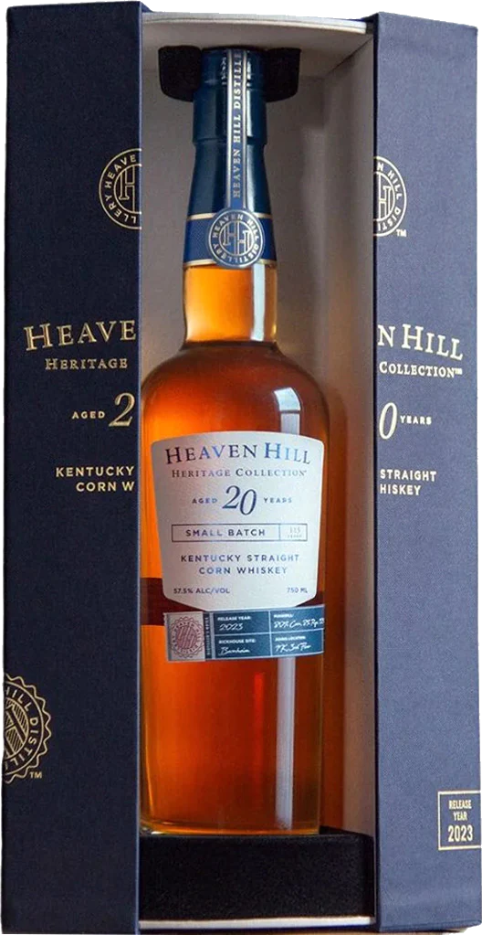 Heaven Hill Heritage Collection 2023 Release 20 Year Bourbon Bottle