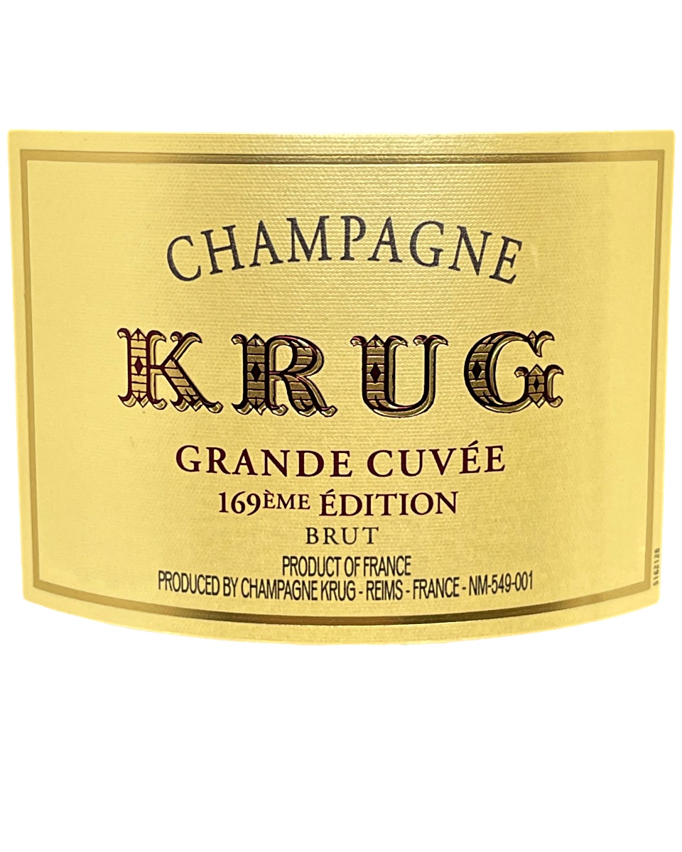 Krug Grand Cuvee 169 Edition Brut - Bottle Values