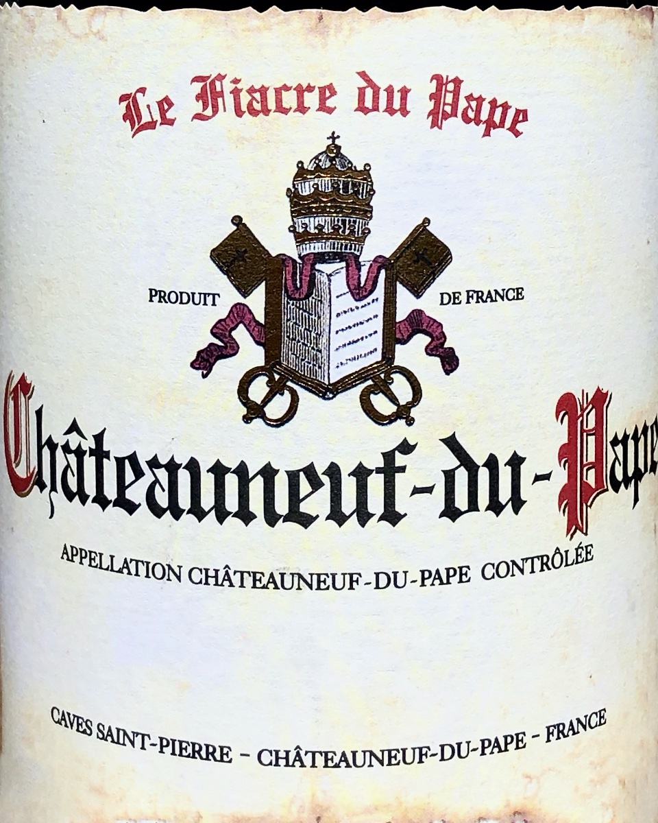 Le Fiacre Chateauneuf Du Pape Bottle Values