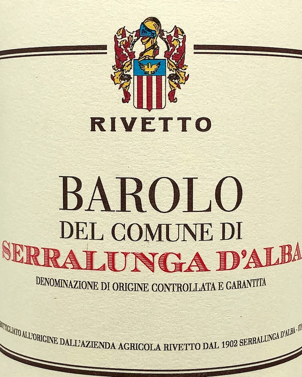 Rivetto Serralunga d'Alba Barolo 2016 Bottle Values
