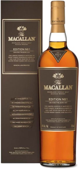 The Macallan Edition No 1 Bottle Values