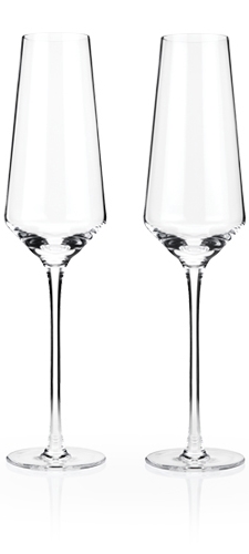 Viski Champagne Flute 2-pack 8 oz - Bottle Values