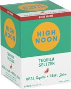 High Noon - Tequila Seltzer Blood Orange 4-pack Cans 12 oz 0