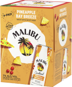 Malibu - Pineapple Bay Breeze 4-Pack Cans 355ml
