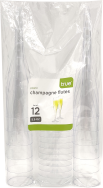 Party Essentials - Champagne Flutes 12-pack 5.5 OZ 2012