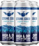 Stowe - High & Dry Zero Sugar Cider 4pk Oz Cans 2016