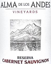 Alma de los Andes Mendoza Cabernet Sauvignon Reserva 2017