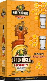 Barenjager Honey Liqueur Gift Set with Hot Toddy Glass