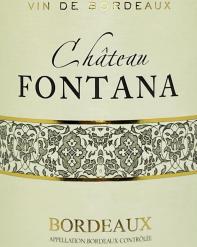 Chateau Fontana Bordeaux Rouge
