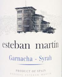 Esteban Martin Carinena Grenache-Syrah 2018