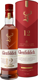 Glenfiddich Sherry Cask Finish 12 Year Single Malt Scotch