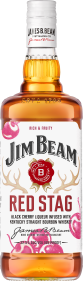 Jim Beam Red Stag Black Cherry Bourbon Lit