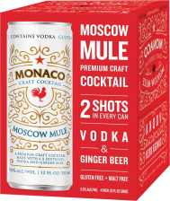 Monaco Moscow Mule 4-Pack 12 oz