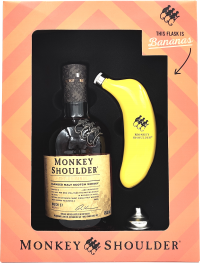 Monkey Shoulder Scotch Whisky Gift Set with Flask