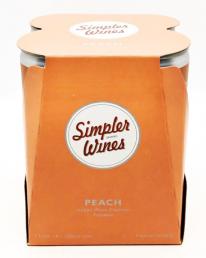 Simpler Wines Peach 4 Pack 250ml
