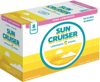 Sun Cruiser Pink Lemonade 8 Pack 12 oz