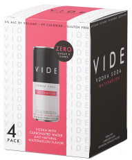 Vide Watermelon Vodka Soda 4-Pack 355ml