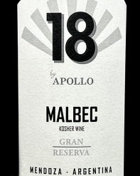 Apollo 18 Gran Reserva Malbec 2018