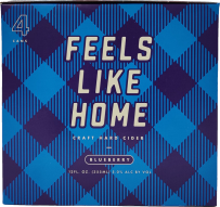 Artifact Feels Like Home Blueberry Cider 4-Pack Cans 12 oz