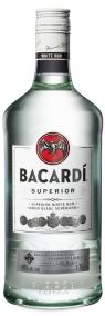 Bacardi Superior Silver Light Rum 1.75