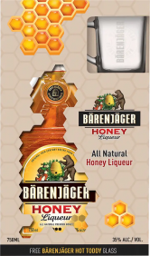 Barenjager Honey Liqueur Gift Set with Hot Toddy Glass