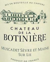 Chateau De La Botiniere Sur Lie Muscadet Sevre et Maine 2020