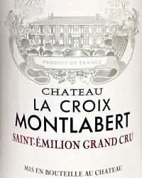 Chateau La Croix Montlabert Saint-Emilion Grand Cru Rouge 2015
