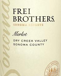 Frei Brothers Dry Creek Valley Sonoma Reserve Merlot