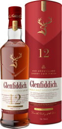 Glenfiddich Sherry Cask Finish 12 Year Single Malt Scotch 700ml