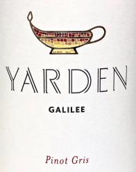 Golan Heights Winery Yarden Galilee Pinot Gris 2017