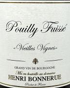 Henri Bonnerue - Vieilles Vignes Pouilly Fuisse 2021