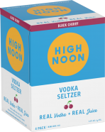 High Noon - Black Cherry Vodka Seltzer 4-pack Cans 12 oz 0