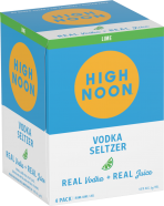 High Noon Lime Vodka Seltzer 4-pack Cans 12 oz