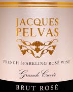 Jacques Pelvas - Provence Sparkling Brut Rose 0