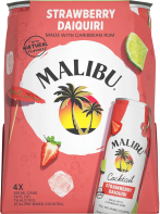 Malibu - Strawberry Daiquiri Cocktail 4-Pack Cans 355ml 0