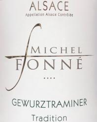 Michel Fonne Alsace Gewurztraminer 2017