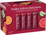 Nutrl - Cranberry Vodka Seltzer Variety 8-Pack 12 oz 0