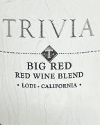 Trivia Big Red Lodi Red Blend 2018