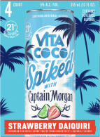 Vita Coco - Spiked With Captain Morgan Strawberry Daiquiri 12 oz 0